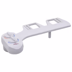 vidaXL Bidet Toilet Seat Attachment Hot Cold Water Single Nozzle Accessories
