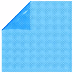 vidaXL Pool Cover Blue 356cm PE Solar Above Ground Swimming Pool Padding Mat - Additional view 4