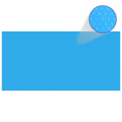 vidaXL Pool Cover Blue 600x300cm Swimming Pool Film Garden Solar Pool Cover