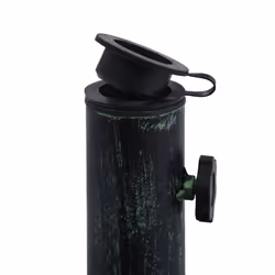 vidaXL Umbrella Base Patio Parasol Base Umbrella Holder Green 12 kg Cast Iron - Additional view 4