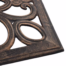 vidaXL Umbrella Base Patio Parasol Base Umbrella Holder Bronze 12 kg Cast Iron - Additional view 6