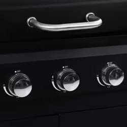 VidaXL 47388 outdoor barbecue/grill Kettle Charcoal + Natural gas Black, Stainless steel 8400 W - Additional view 5