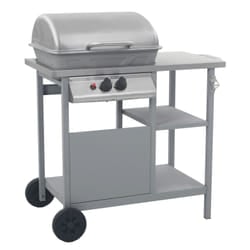 VidaXL 47394 outdoor barbecue/grill Kettle Natural gas Stainless steel 5500 W