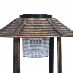 vidaXL Decorative Birdbath with Solar Powered LED Lights Plastic Bird Feeder - Additional view 4
