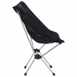 vidaXL 2x Folding Camping Chairs with Carry Bag Aluminium Holiday Outdoor Seat