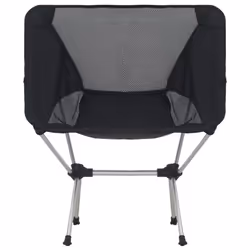 vidaXL 2x Folding Camping Chairs with Carry Bag Aluminium Holiday Outdoor Seat
