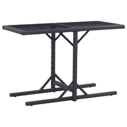 VidaXL 46452 outdoor table Black