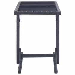 VidaXL 46452 outdoor table Black
