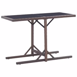 VidaXL 46453, Brown, 530 mm, 1100 mm, 720 mm