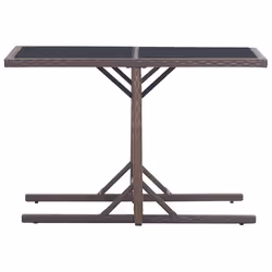 VidaXL 46453 outdoor table Brown