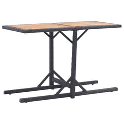 VidaXL 46456 outdoor table Black