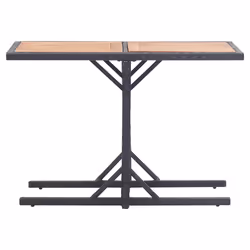 VidaXL 46456 outdoor table Black