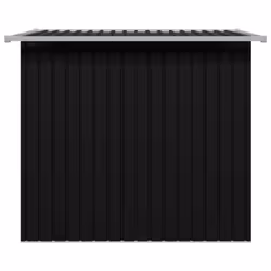 vidaXL Garden Shed Anthracite Steel Building Outdoor Garage Storage House - Additional view 2