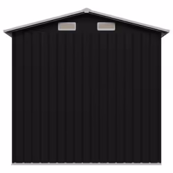 vidaXL Garden Storage Shed Anthracite Steel Building Outdoor Garage Storage - Additional view 11