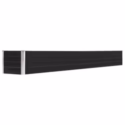 vidaXL Garden Raised Bed Galvanised Steel 320x40x45cm Anthracite Grow Planter - Additional view 5