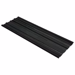 vidaXL 12x Roof Panels Galvanised Steel Shed Roof Panels Cover Multi Colours - anthracite