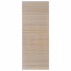 vidaXL Rectangular Natural Bamboo Rugs Area Rugs Flooring 2 pcs 120x180 cm