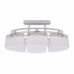 vidaXL 4x Ceiling Lamp with Ellipsoid Glass Shades E14 Lighting Bedroom Office