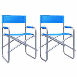 VidaXL 47917, Terrace, Polyester, Steel, Blue, 480 mm, 570 mm, 790 mm