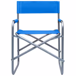 VidaXL 47917 outdoor chair Terrace Polyester, Steel Blue