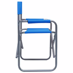 VidaXL 47917 outdoor chair Terrace Polyester, Steel Blue - Additional view 4