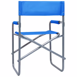 VidaXL 47917 outdoor chair Terrace Polyester, Steel Blue - Additional view 5