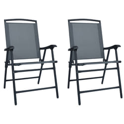 VidaXL 47922 outdoor chair Terrace Steel, Textile Grey