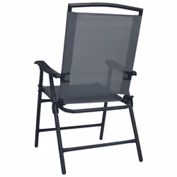 VidaXL 47922 outdoor chair Terrace Steel, Textile Grey - Additional view 5