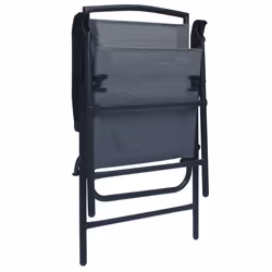 VidaXL 47922 outdoor chair Terrace Steel, Textile Grey - Additional view 6