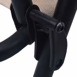 VidaXL 47925 outdoor chair Terrace Steel, Textile Taupe - Additional view 7