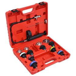 vidaXL 14 Piece Cooling System & Radiator Cap Pressure Tester Garage Tools
