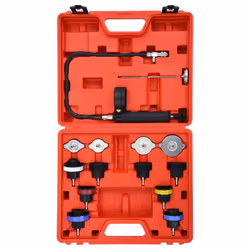vidaXL 14 Piece Cooling System & Radiator Cap Pressure Tester Garage Tools - Additional view 2