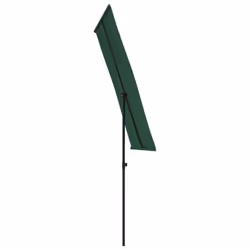 vidaXL Garden Parasol with Aluminium Pole Sunshade Outdoor Umbrella Green - Additional view 5