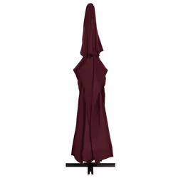 47374  Outdoor Parasol with Aluminium Pole 600 cm Bordeaux Red - Additional view 3