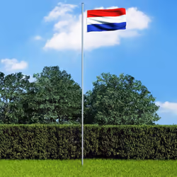 vidaXL Netherlands Flag 90x150cm Holland Flag Vivid Color National Bannaer
