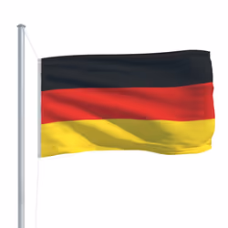 vidaXL Germany Flag Durable Garden Windsock With Brass Grommets National Flag - Additional view 3