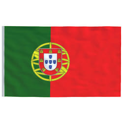 vidaXL Portugal Flag Durable Garden Windsock With Brass Grommets National Flag