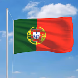 vidaXL Portugal Flag Durable Garden Windsock With Brass Grommets National Flag - Additional view 2