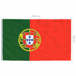 vidaXL Portugal Flag Durable Garden Windsock With Brass Grommets National Flag - Additional view 4