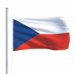 vidaXL Czech Flag Durable Garden Windsock With Brass Grommets National Flag - Additional view 3