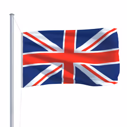 vidaXL UK Flag Durable Garden Windsock With Brass Grommets National Flags