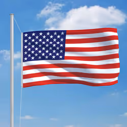 vidaXL US Flag Durable Garden Windsock With Brass Grommets National Flags - Additional view 2