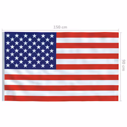 vidaXL US Flag Durable Garden Windsock With Brass Grommets National Flags - Additional view 4