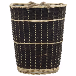 vidaXL Firewood Backpack with Carrying Belts 50x44x58cm Natural Willow Basket - Additional view 4