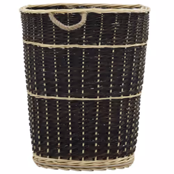 vidaXL Firewood Backpack with Carrying Belts 57x51x69cm Natural Willow Basket - Additional view 4