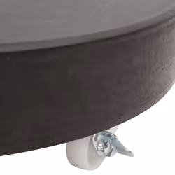 vidaXL Parasol Base Granite 30 kg Round Black Parasol Stand Umbrella Holder - Additional view 7