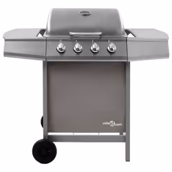 VidaXL 48549 outdoor barbecue/grill Kettle Natural gas Stainless steel 8000 W