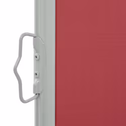 vidaXL Patio Retractable Side Awning Garden Canopy Outdoor Privacy Screen - red, 120 x 300 cm - Additional view 2