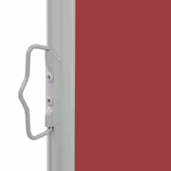 vidaXL Patio Retractable Side Awning Garden Canopy Outdoor Privacy Screen - red, 140 x 300 cm - Additional view 2