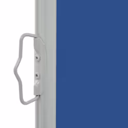 vidaXL Patio Retractable Side Awning Privacy Screen Garden Sunshade Screen - blue, 60 x 300 cm